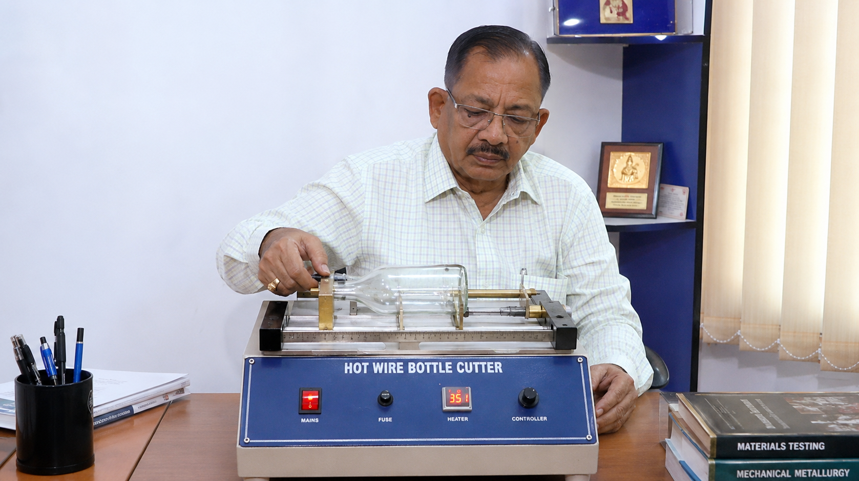 Hot Wire Bottle Cutter